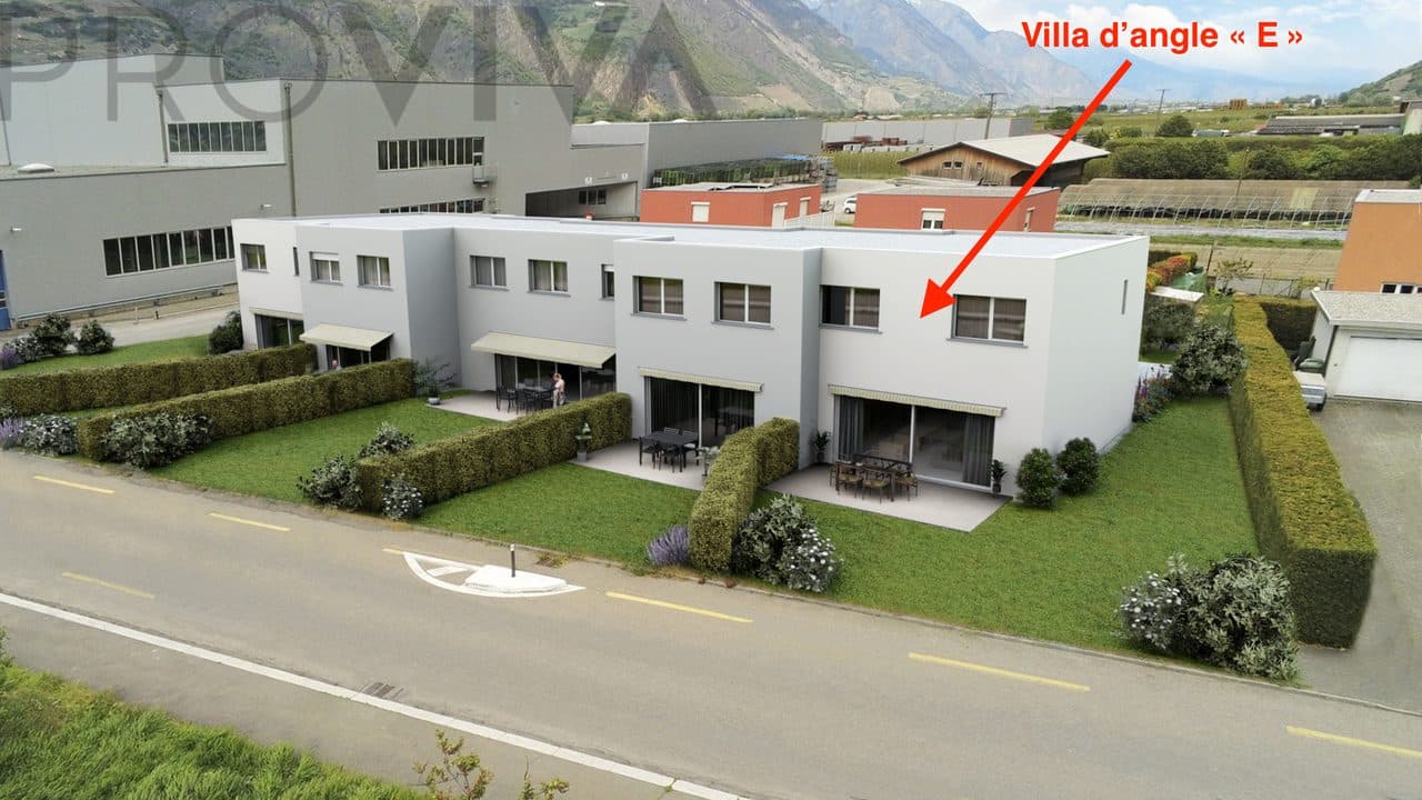 Exklusive Eckvilla im sonnigen Wallis - Komfort und Innovation