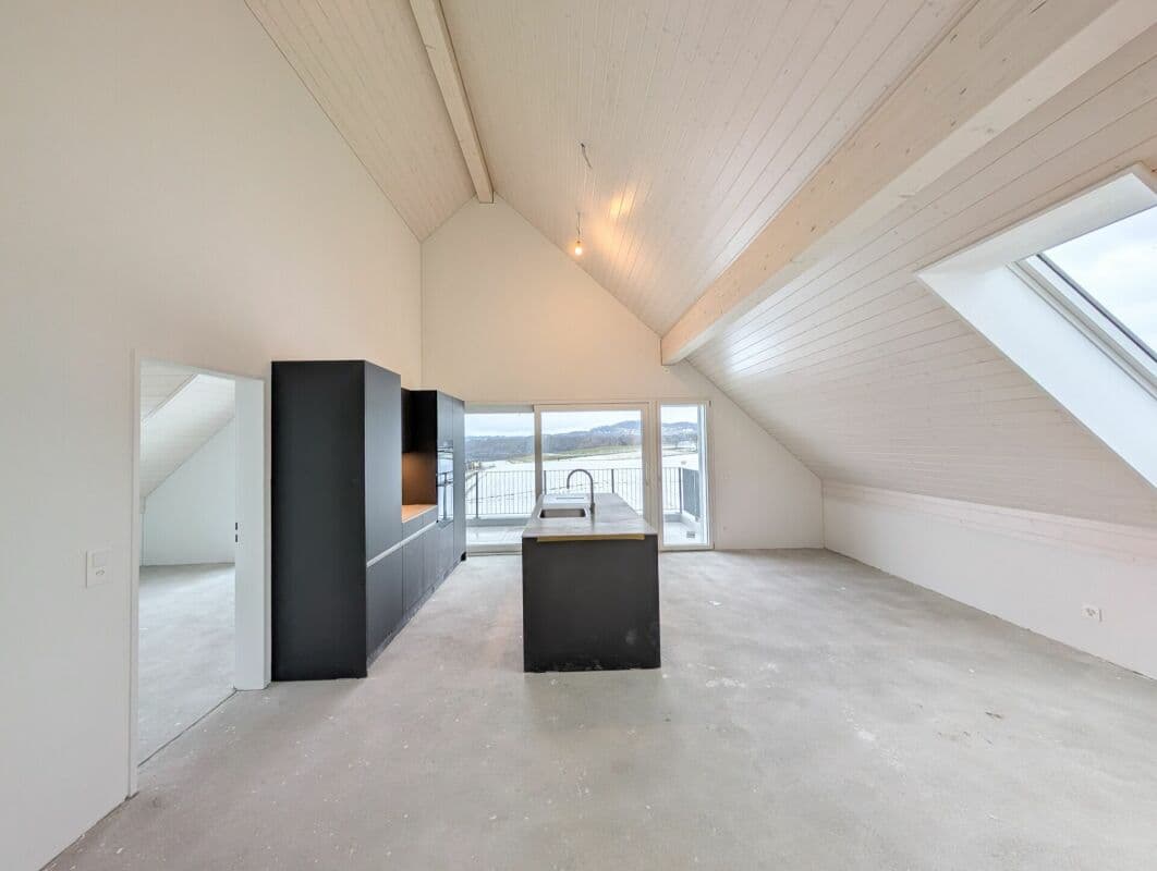 Unverbaubare Sicht in die Landwirtschaftszone und den Uetliberg garantiert!