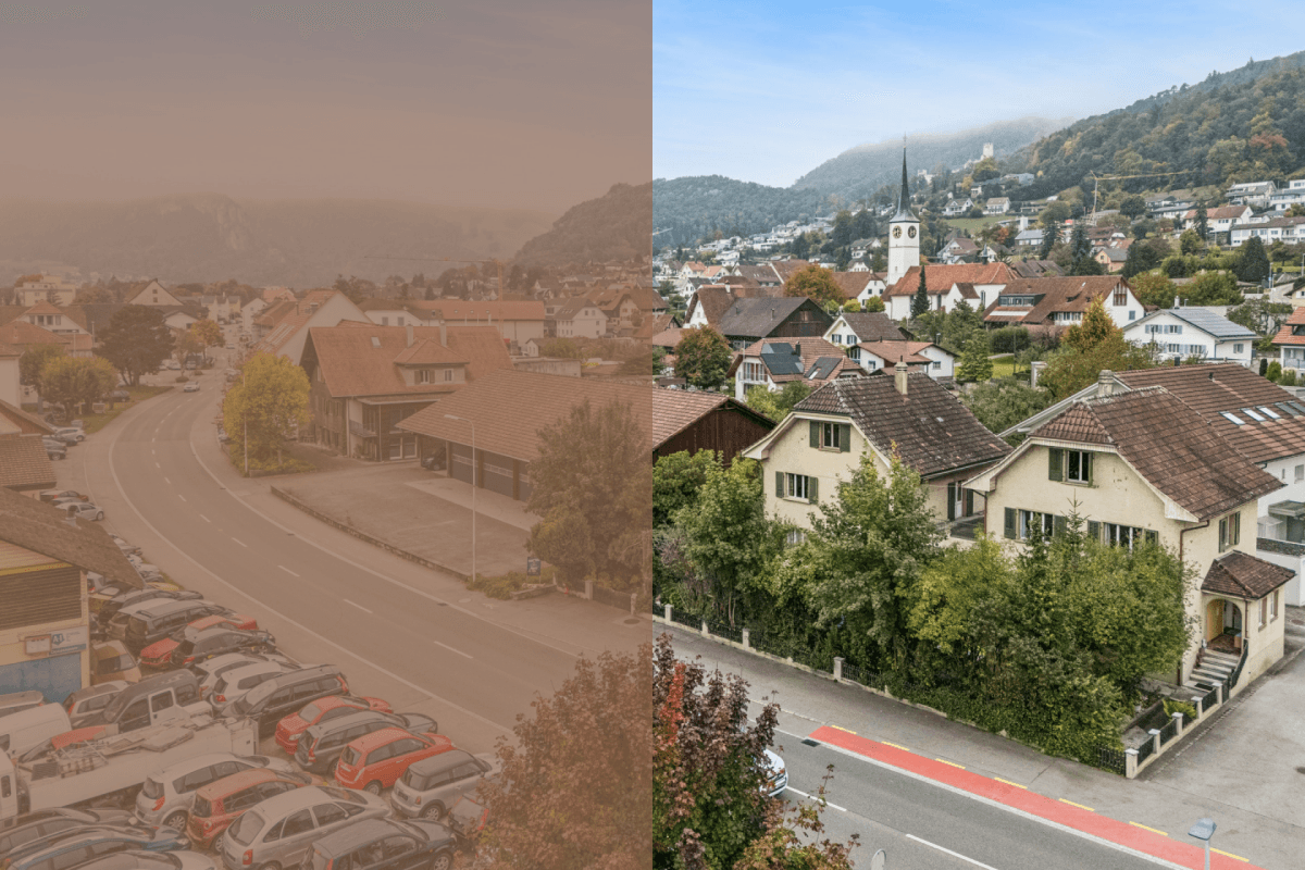 Doppelhaushälfte in der Geschäftszone - renovationsbedürftig und zentral gelegen