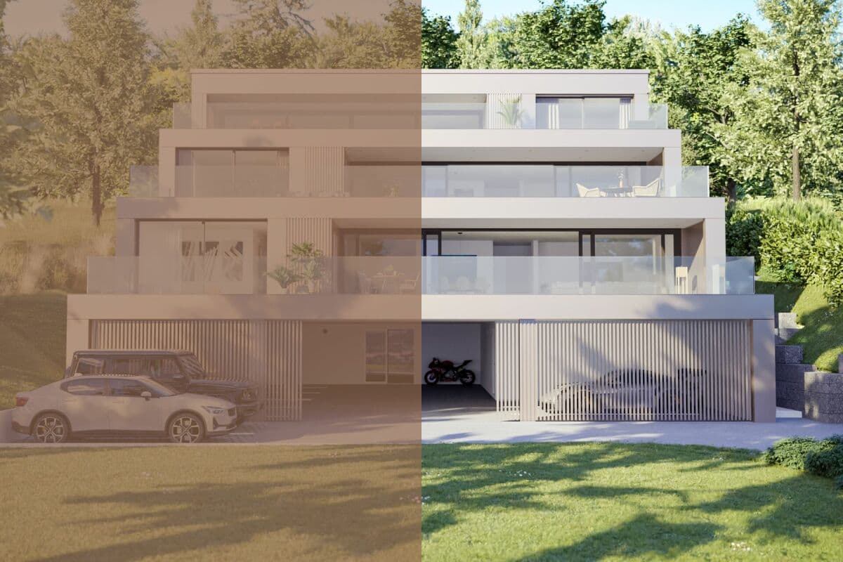 5.5-Zimmer-Terrassenwohnung - Les Terrasses de Lamberta