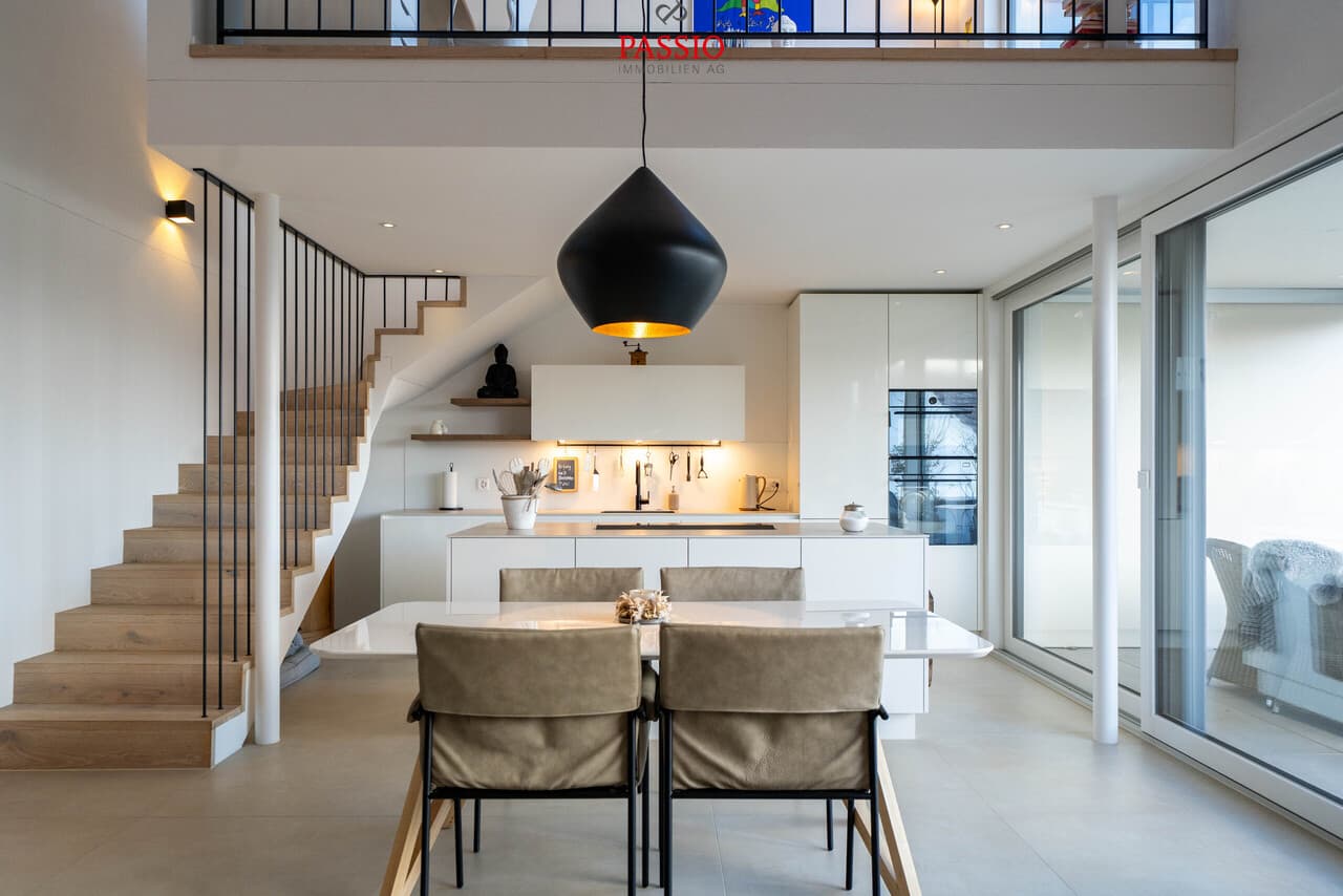 Hochwertige 4,5-Zimmer-Duplex-Wohnung mit Weitsicht und 2 Balkonen