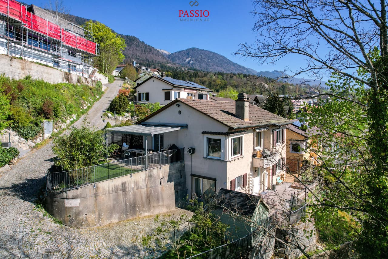 Top gepflegtes 5.5-Zimmer Einfamilienhaus mit unverbaubarer Alpensicht