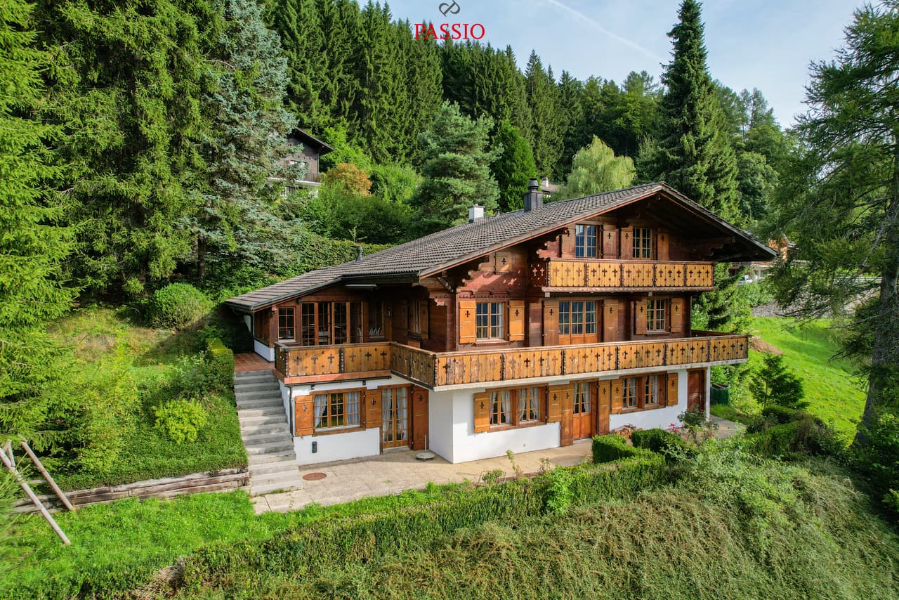 Exklusives 6.5-Zimmer-Chalet mit Panorama und Zweitwohnsitz-Option